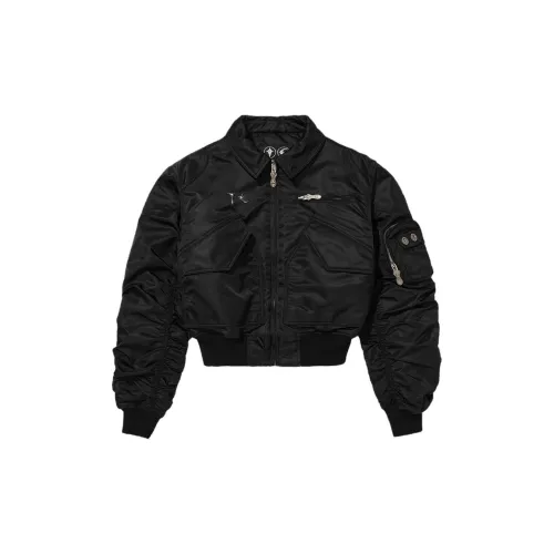 THUG CLUB Bio Soldier Series Jackets Unisex Black