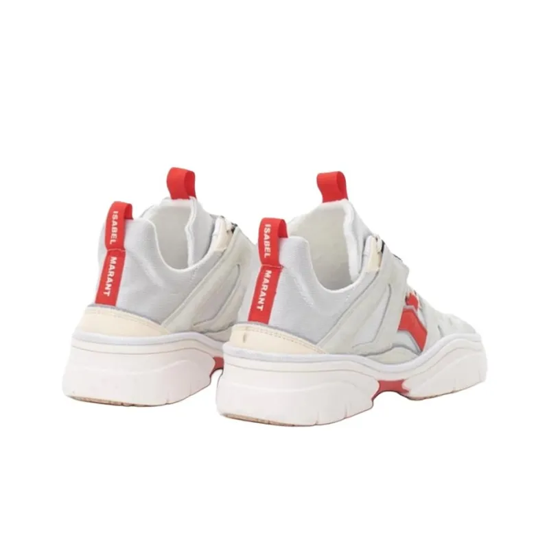 ISABEL MARANT Kindsay Low-Top Casual Shoes Women's White-3