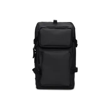 Rains Polyester Backpack Large Size Unisex Black/Green/Gray/Dark Brown/Bay Blue