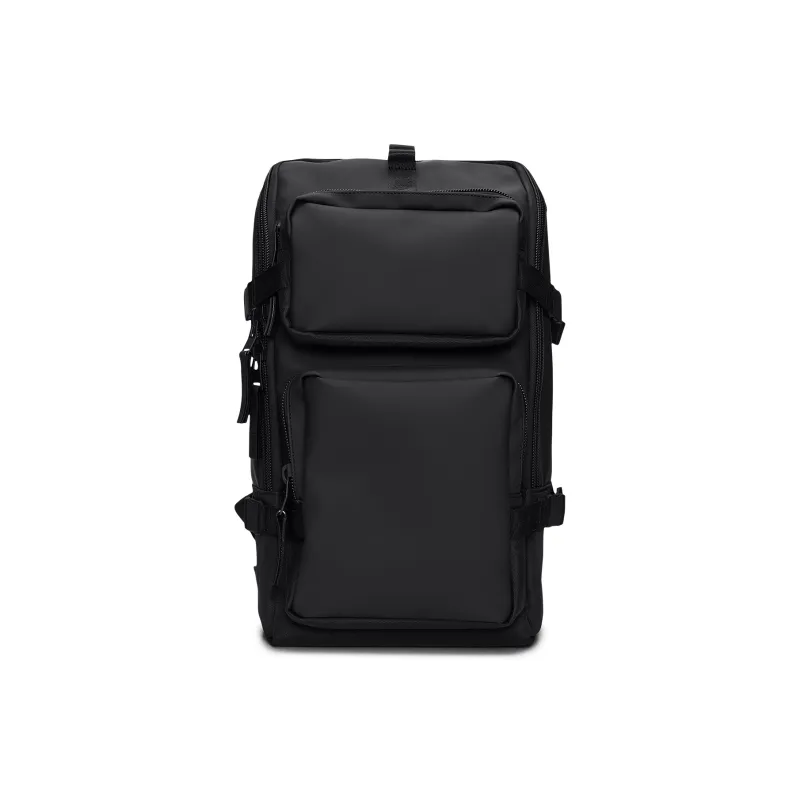 Rains Polyester Backpack Large Size Unisex Black/Green/Gray/Dark Brown/Bay Blue-0