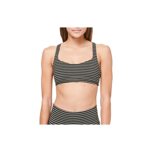 Lululemon Free To Be Sports Underwear Women's Black/White Stripes