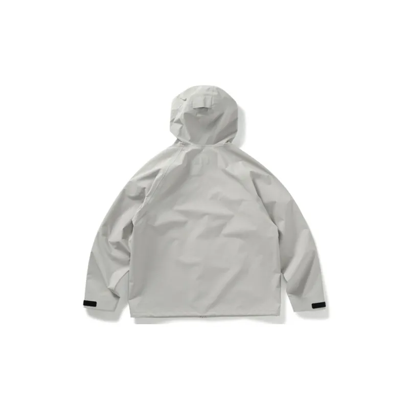 714STREET Water Resistant Windproof Wear Resistant Warm Water Repellent Windbreaker Jacket Unisex-3