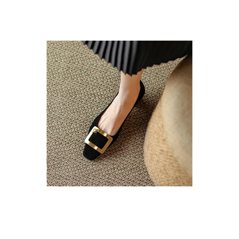 Naiyee Chunky Heel High Heels 4.5cm Women's-6
