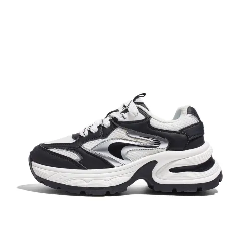 RENBEN Anti-Slip Wear-Resistant Low-Top Chunky Sneakers Women's