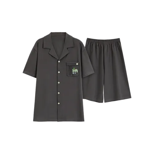 Urban Beauty Pajama Set Men's Dark Gray