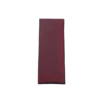 GUCCI Knit Scarves Unisex Fuchsia/Navy Blue Multicolor