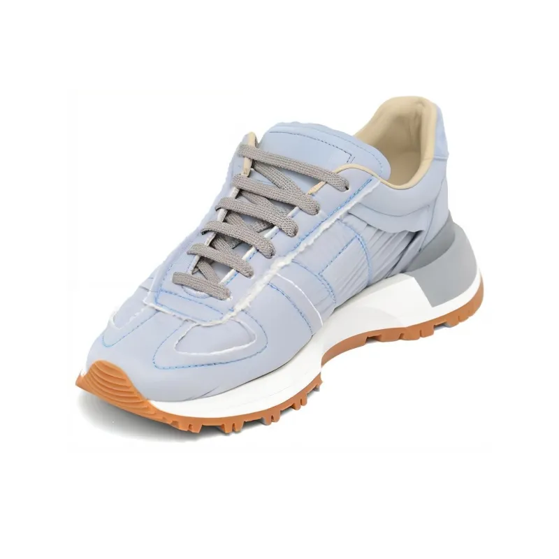 Maison Margiela Slip Resistant Low Top Casual Shoes Men's Light Blue-2