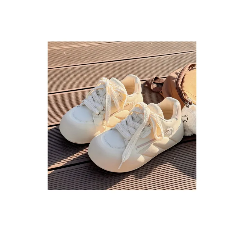 Miss Zhang Low-Top Skateboard Shoes Women's Beige Pink-10
