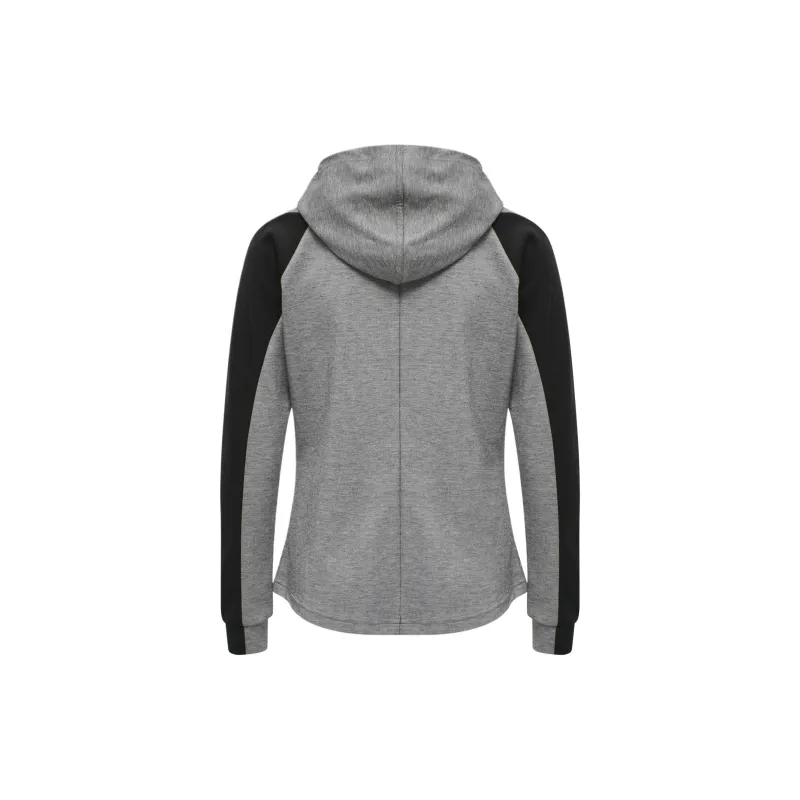 Hummel HmlESSI ZIP HOODIE Sweatshirt Women's Gray-2