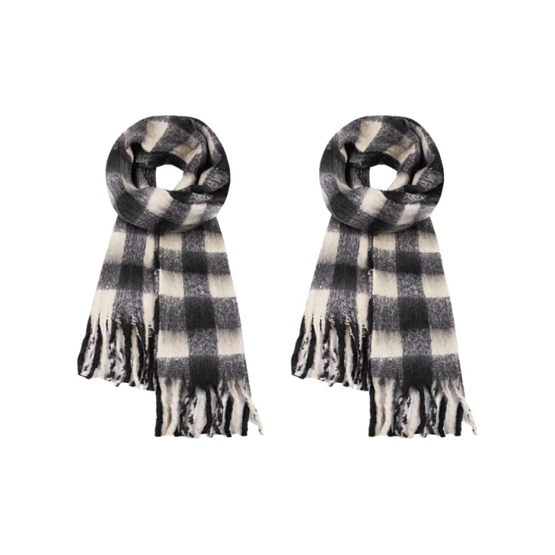 CARTELO Polyester Knit Scarves Unisex-3