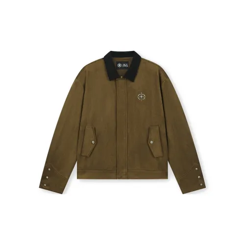 DICETINY Jackets Coats Unisex Brown