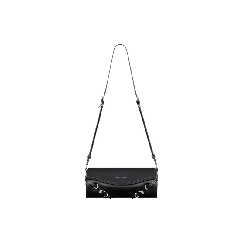 Givenchy Voyou Grain Bright Calfskin Shoulder Bag, Crossbody Bag Men's Black-1