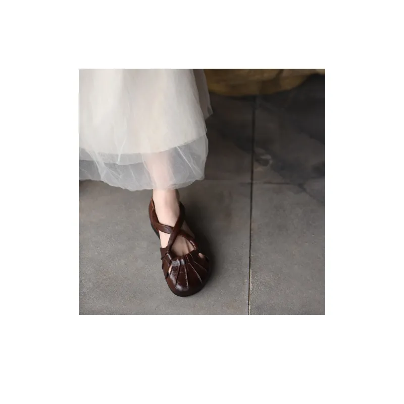 ARTMU Roman Sandals Flat Women's-27
