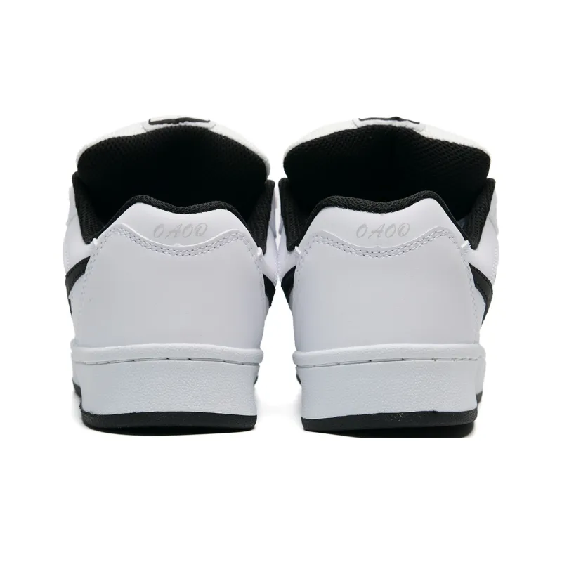 OAOQ Cushioning Height Increasing Abrasion Resistant Lightweight Mat Low Top Casual Shoes Unisex-6