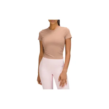 Lululemon All It TakesNulu™ T-Shirt Women's Pink Clay