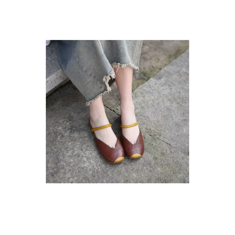 ARTMU Composite Sole Odor Resistant Abrasion Resistant Slip Resistant Closed Toe Slippers Women's-5