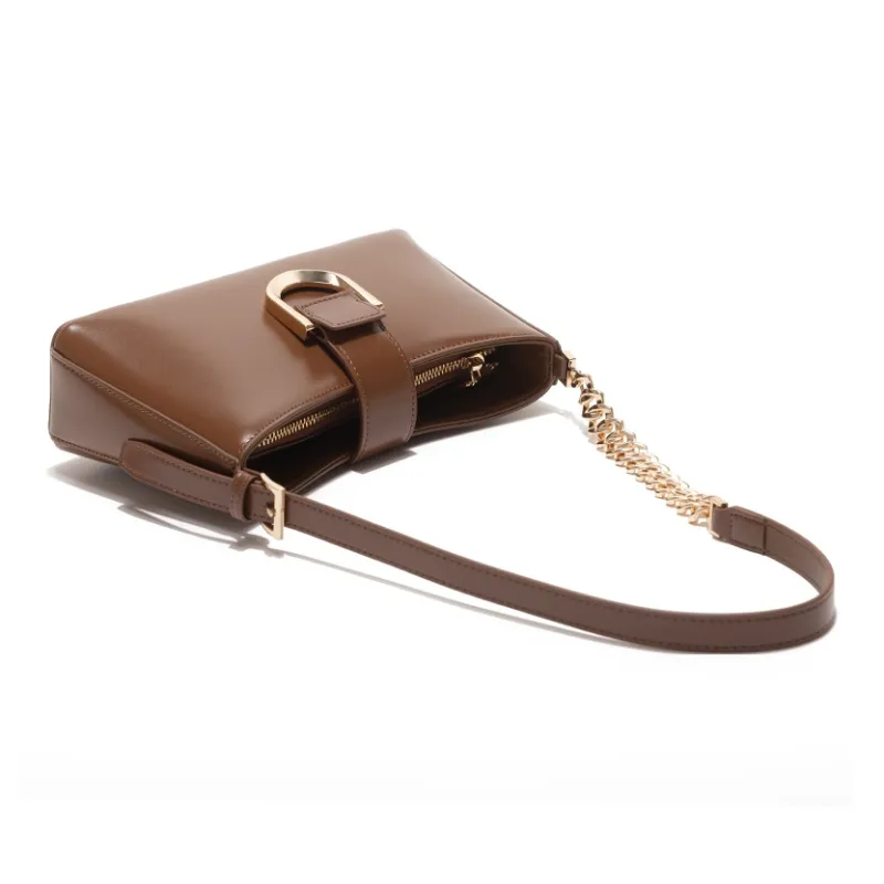 GXFMOD Genuine Leather Shoulder Bag Women's Multicolor-3