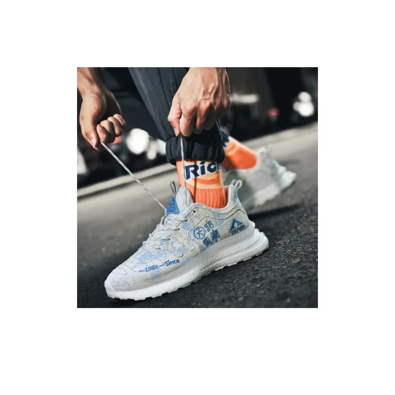 TEPOR Anti Slip Wear Resistant Low Top Running Shoes Unisex-7
