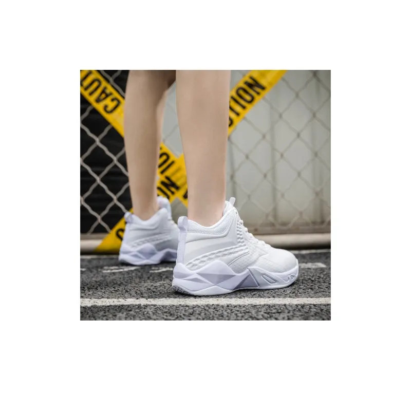 Beta Cushioning Wear Resistant Coverage Support Lightweight Rebound Super Light High Top Basketball Shoes Unisex-11