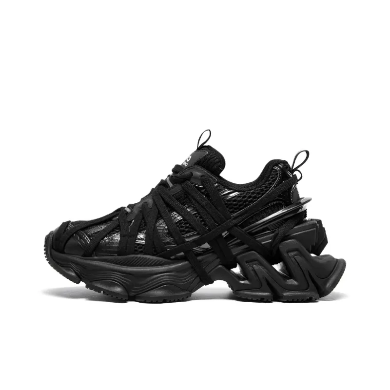 CHERYKALLY Durable Breathable Low-Top Chunky Sneakers-18
