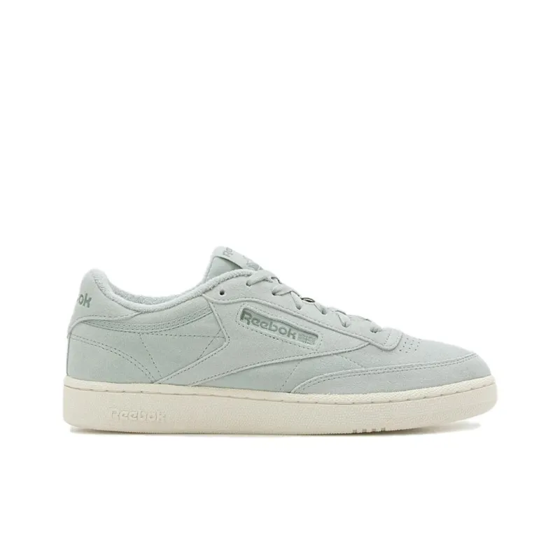Reebok Club C Anti-Slip Wear-Resistant Low-Top Skateboard Shoes Women's Light Green-1
