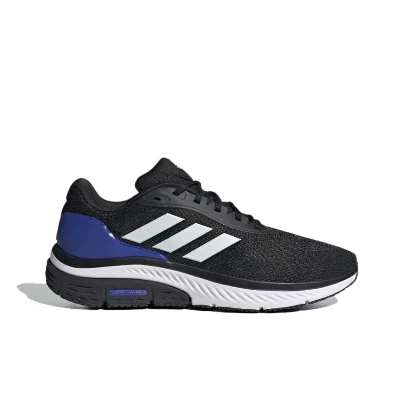 Adidas Cloudfoam Anti Slip Wear Resistant Low Top Casual Shoes Men's Black-1