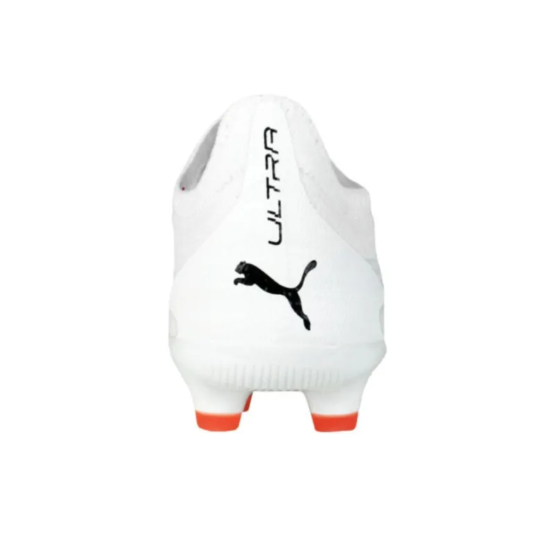 PUMA Ultra Ultimate Anti Slip Wear Resistant Soccer Shoes Men's White-3