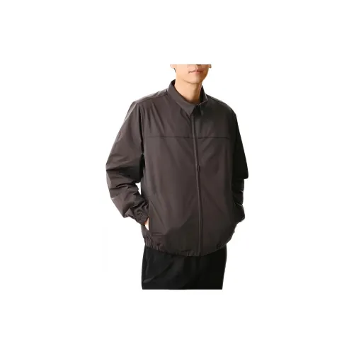 New Balance Met24 Jackets Men Dark Gray