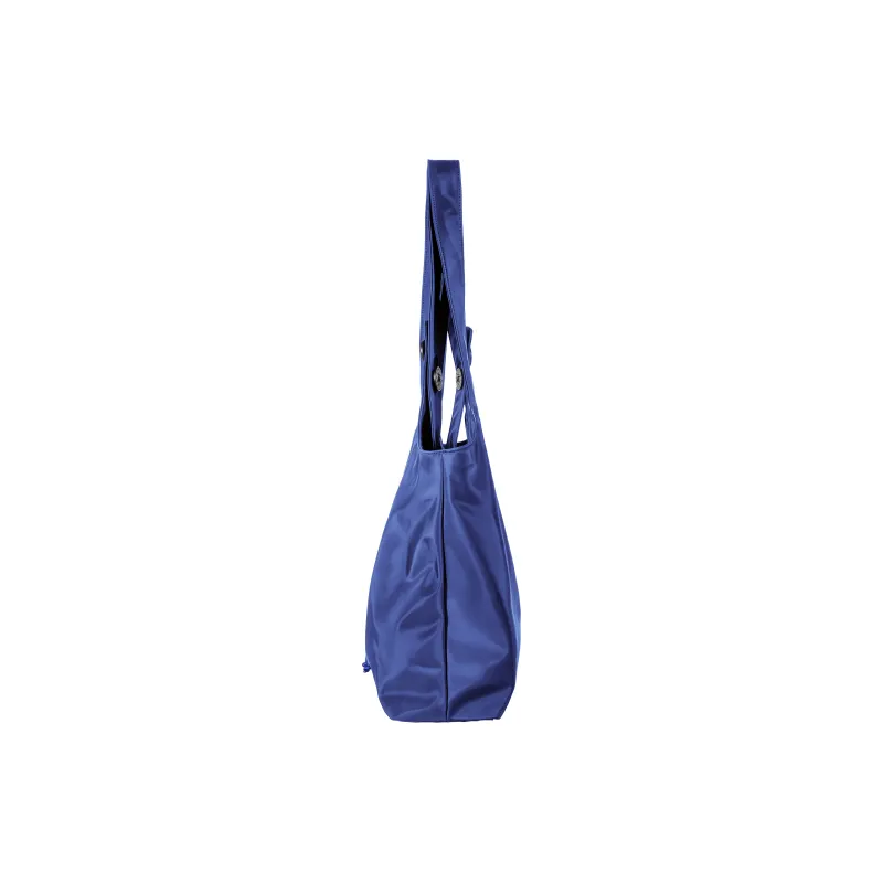 NAUTICA Nylon Shoulder Bag Small Size Unisex Royal Blue/Black/Brown-2