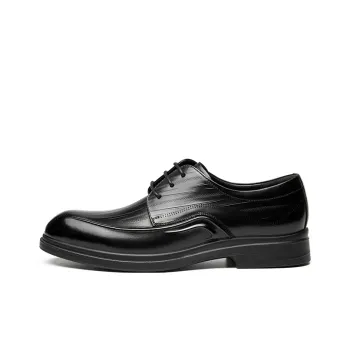 AOKANG Dress Shoes Men Low Top