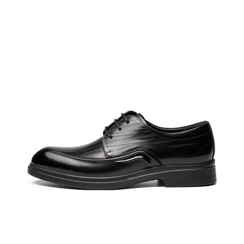AOKANG Dress Shoes Men Low Top-0