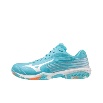 Mizuno Wave Claw Low Top Badminton Shoes Unisex Blue