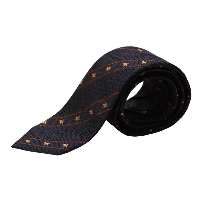 GUCCI Bee Web Tie-1