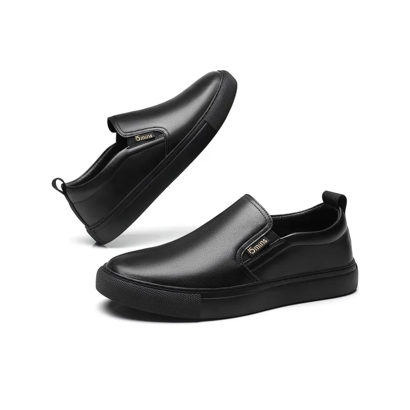 15 MINS Men's Casual Shoes Men Low Top Black-2