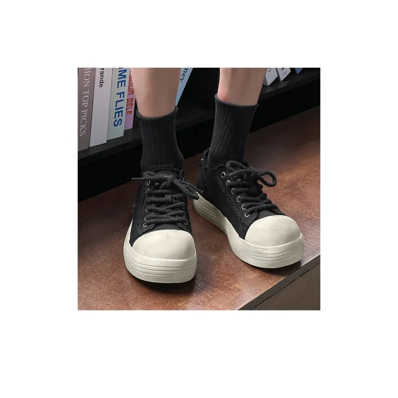 KUNGFUDEER Canvas Shoes Unisex Low Top-8