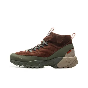 LiNing Xingye HIGH Anti Slip Wear Resistant High Top Hiking Shoes Unisex Umber Green