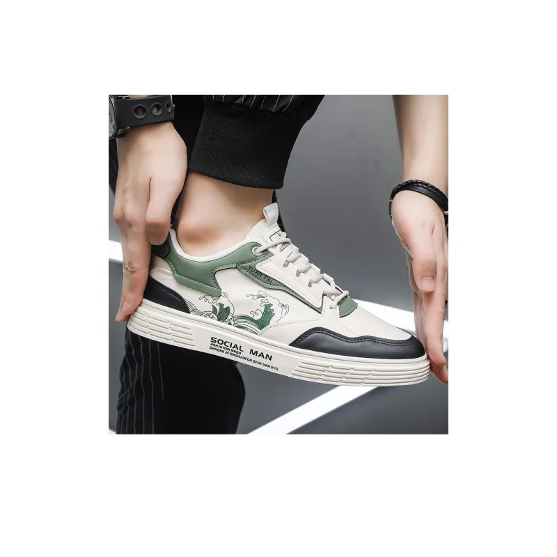 EASTERN CAMEL Low Top Skateboard Shoes Men's-15