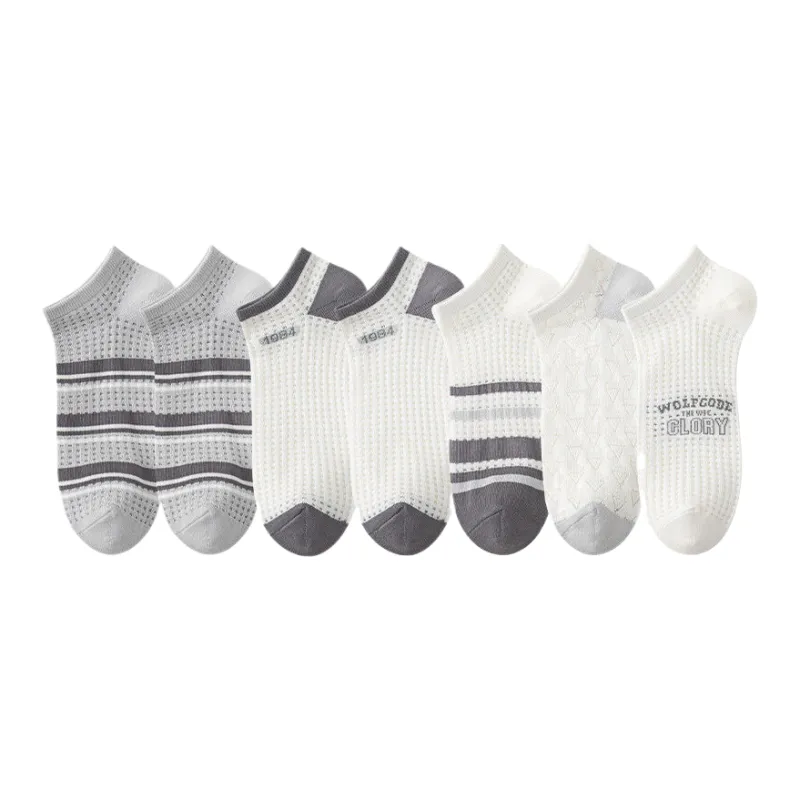 Lan Miao Ankle Socks Men's 7 Pack-0