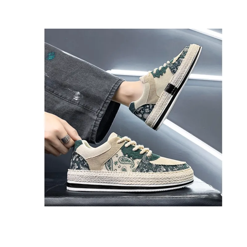 Abango Anti-Slip Wear-Resistant Low-Top Casual Shoes Men's-9
