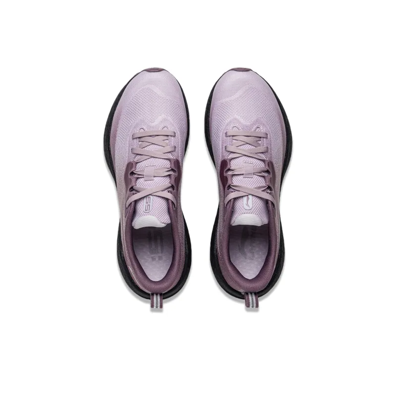 LiNing WuShi 5S 4.0 Cushioning Anti Slip Wear Resistant Breathability Low Top Running Shoes Women's Purple-3