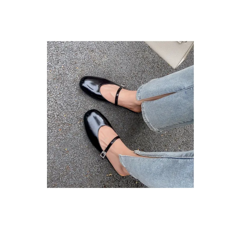 BalletCat Wrap-toe Slippers 3cm Women's-1