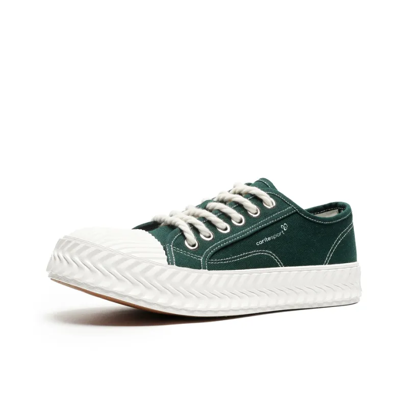 CariteSport Anti-Slip And Wear-Resistant Lightweight Height Increasing Balance Support Low-Top Canvas Shoes Unisex-3