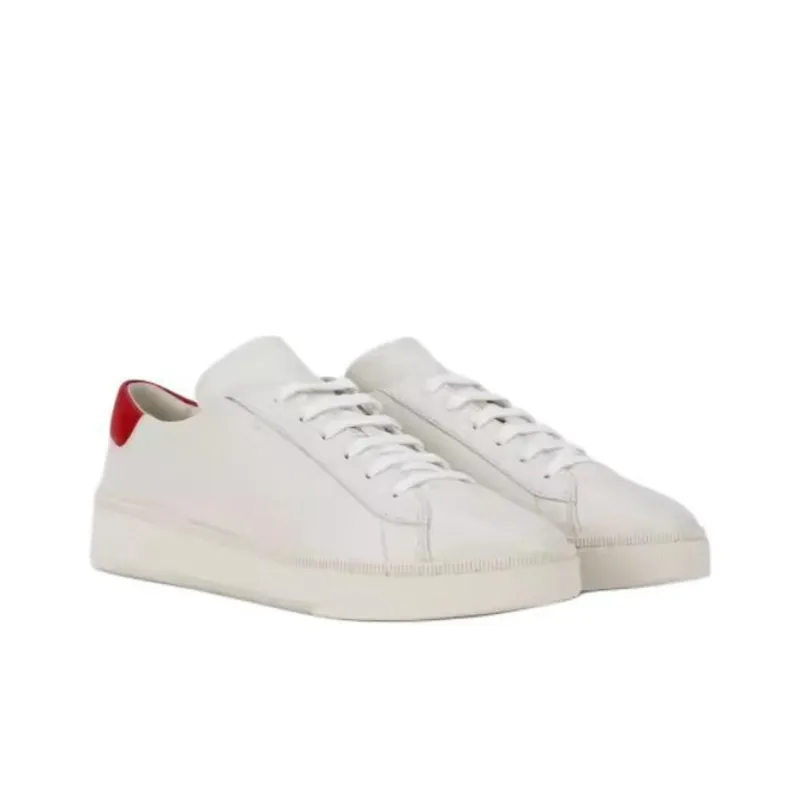 BALLY Raise Series Low Top Skateboard Shoes Men's White-2