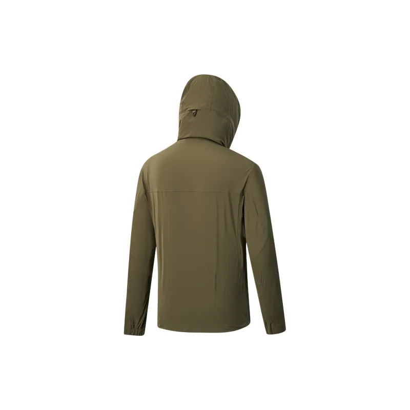 Saucony Jackets Coats Men's Dried Yellow Olive Green-1