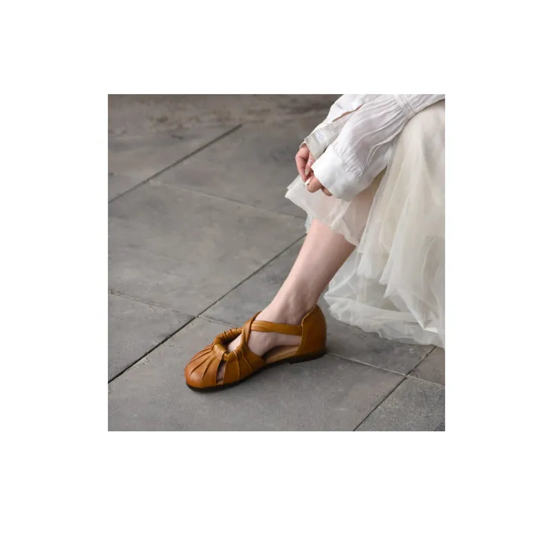 ARTMU Roman Sandals Flat Women's-16