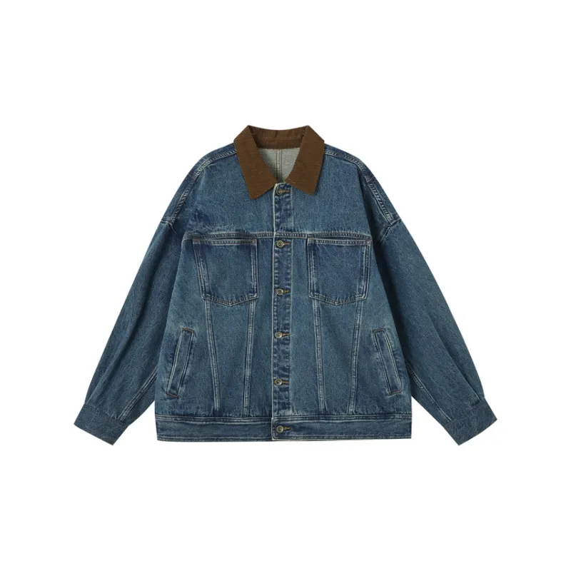 EARL JOEL Jackets Coats Unisex Vintage Blue-0