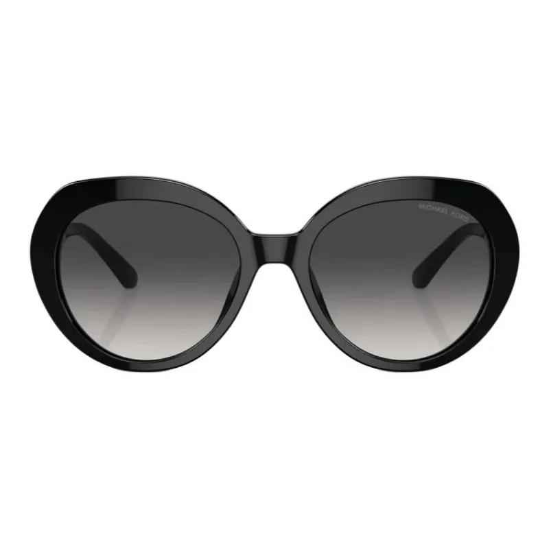 MICHAEL KORS Acetate Oval Sunglasses Unisex Black-1