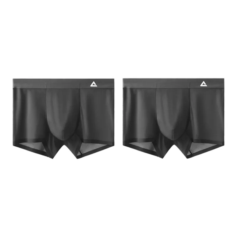 PEAK Ice Silk Underpants, Lightweight Base Layer With High Stretch And Smooth Texture Men's Multicolor Multiple Pieces-28