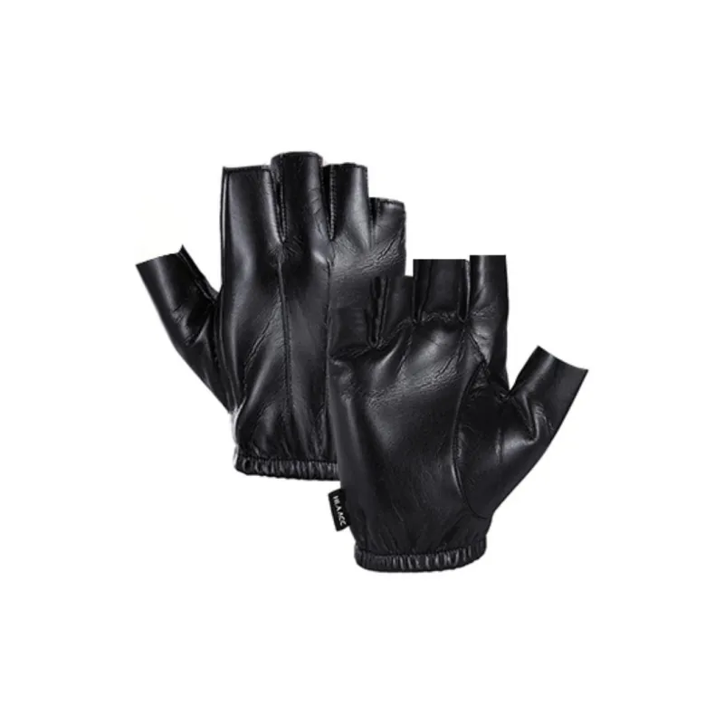 HLA Polyurethane PU Leather Gloves Men's-0