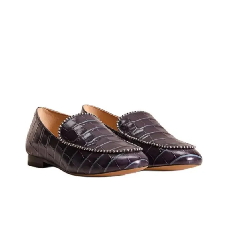 COACH Restored Loafers Women's Blue-2